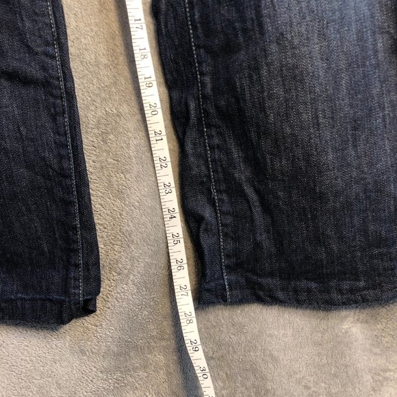 Cambio Jeans Women's 16 Blue Dark Norah Straight Zip Denim Casual Style 006663 - Picture 4 of 15